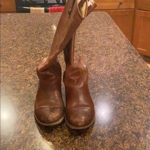 Melissa Frye boots size 8 chestnut brown